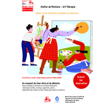 ATELIER DE PEINTURE – ART THÉRAPIE