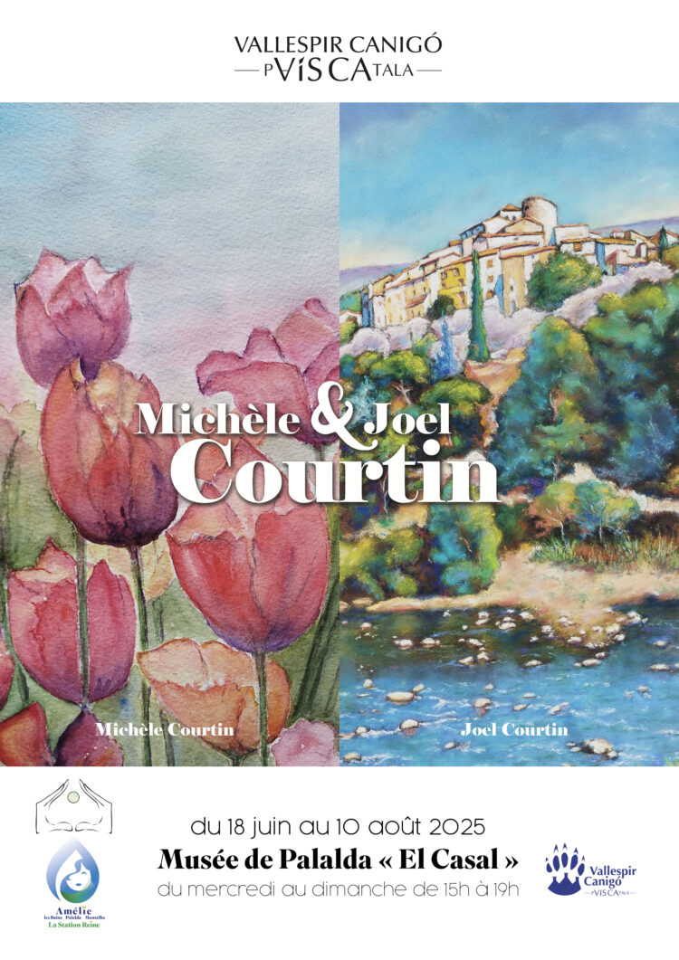 EXPOSITION DE MICHELE ET JOEL COURTIN